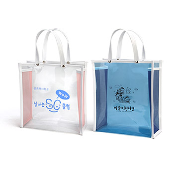 투명비치백小 -주문제작