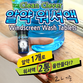 알약 워셔액