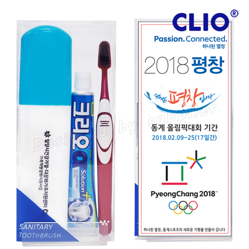 대박 클리오 퍼펙션 미세모칫솔+크리오치약 세트