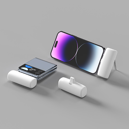 SOMOON 5,000MAH 일체형 보조배터리 (C타입/8핀)