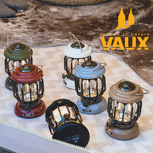 VAUX 캠핑용 감성랜턴 (LED.필라멘트)