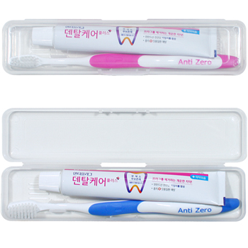 안티프라그치약 + 안티제로 신형칫솔 세트