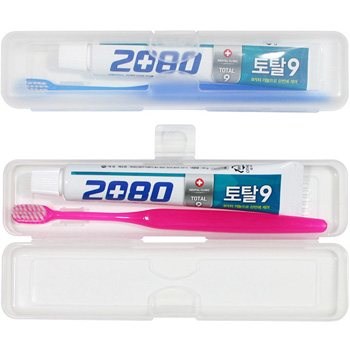 2080치약 미니모 칫솔세트