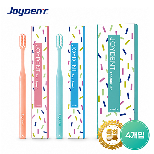 조이덴트 비비칫솔 4P 뉴케이스