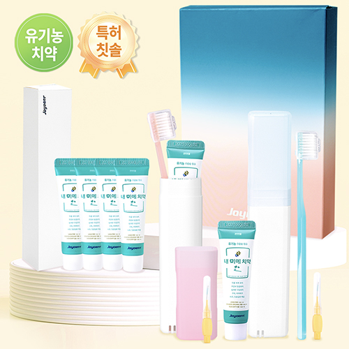 조이덴트 이가드 칫솔치약세트 WF (JCA 2종+내이에치약4P)
