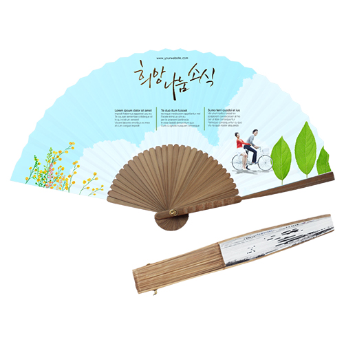 오죽선 (대/중/소) 독판 전통부채