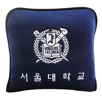 벨보아삼면쿠션담요 中