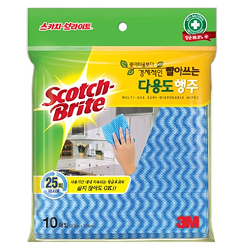 [3M]빨아쓰는 다용도 행주(10매)
