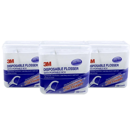 3M 파인슬라이더 일회용 치실 대용량팩