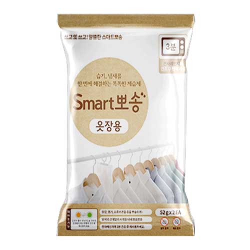 스마트뽀송 제습탈취제(옷장용)