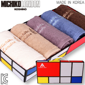 미치코런던 황실타월 5P세트