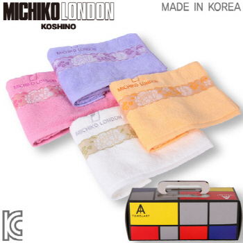 미치코런던 플라워 타월아트 160g