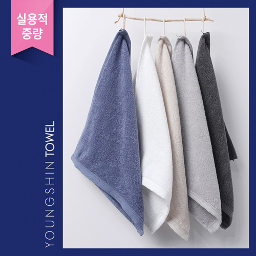[코지] 고리 무지 손수건 32*35cm
