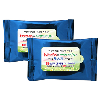 메탈블루 물티슈 (10매)