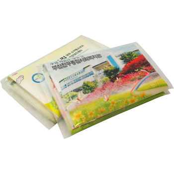 광고 종이투명칼라 지갑티슈 (10조/14조)