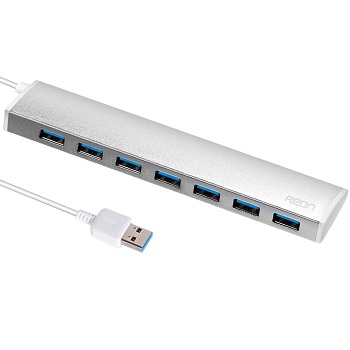 리온 USB 3.0 알루미늄 허브 7포트 RHS300