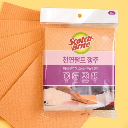3M 스카치브라이트 천연펄프 행주(5매입)