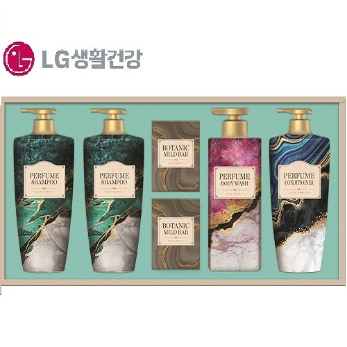 생활의감동 샴푸앤바디 엘지생활건강 기획선물세트 (쇼핑백증정)