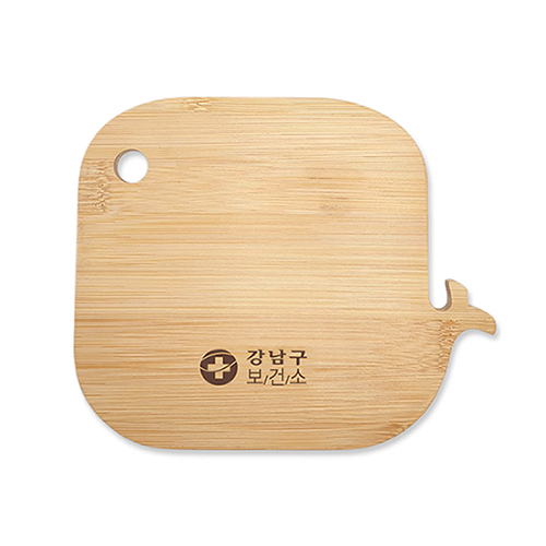대나무 고래 냄비받침대