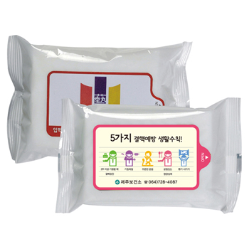 화이트 30매 물티슈