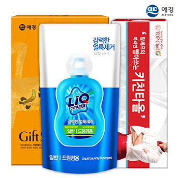 애경 리큐 빨아쓰는키친타올 2종