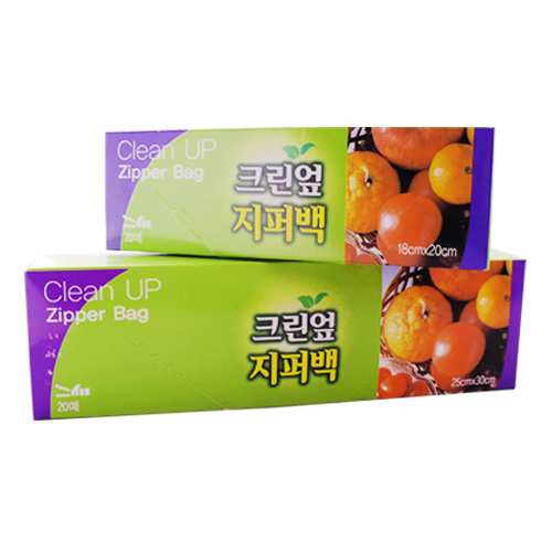 크린엎 지퍼백-대
