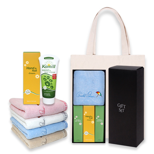 카밀 핸드크림 클래식 3P + 로고쟈가드 130g 타올 세트