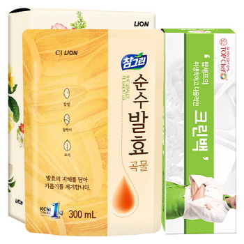 친환경 참그린곡물300리필 크린백 2종