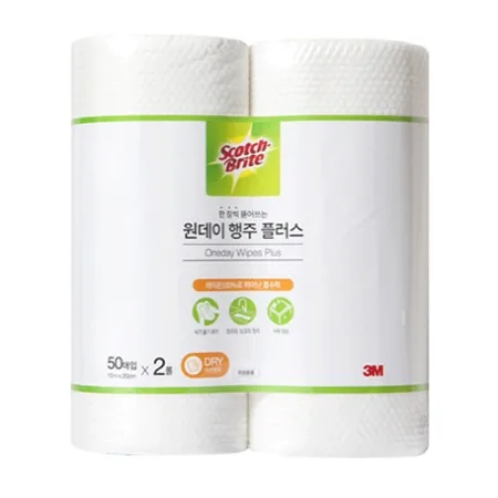 3M 스카치브라이트 New 원데이 행주(2롤)